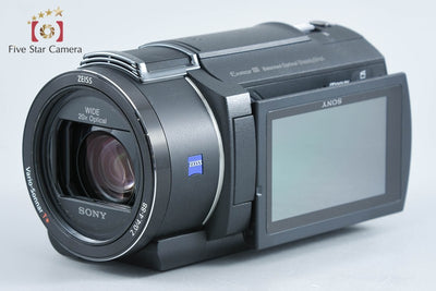 【中古】SONY ソニー HANDYCAM FDR-AX45A ブラック ビデオカメラ 多言語対応