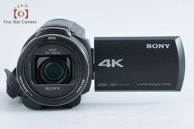 【中古】SONY ソニー HANDYCAM FDR-AX45A ブラック ビデオカメラ 多言語対応