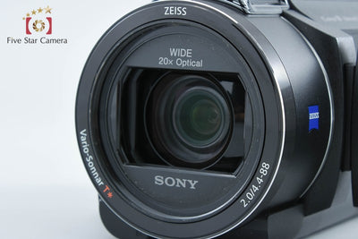 【中古】SONY ソニー HANDYCAM FDR-AX45A ブラック ビデオカメラ 多言語対応