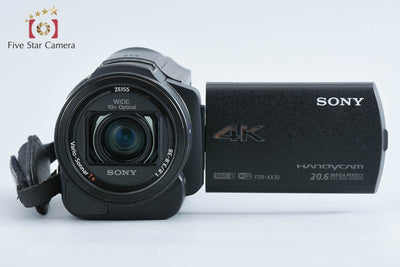 【中古】SONY ソニー HANDYCAM FDR-AX30 ビデオカメラ 多言語対応