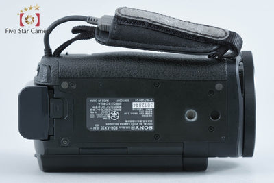 【中古】SONY ソニー HANDYCAM FDR-AX30 ビデオカメラ 多言語対応