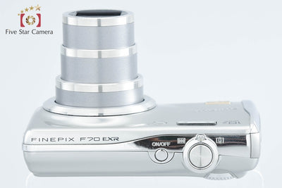 【中古】FUJIFILM 富士フイルム FinePix F70EXR シルバー コンパクトデジタルカメラ