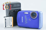 【中古】FUJIFILM 富士フイルム FINEPIX Z33WP ブルー コンパクトデジタルカメラ