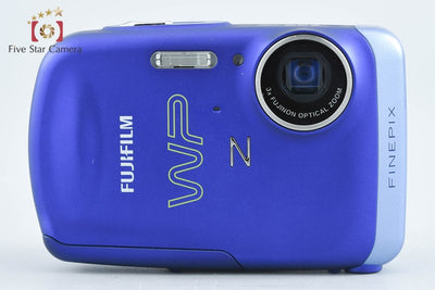 【中古】FUJIFILM 富士フイルム FINEPIX Z33WP ブルー コンパクトデジタルカメラ