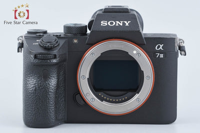 【中古】SONY ソニー α7III ILCE-7M3 ミラーレス一眼カメラ 多言語対応