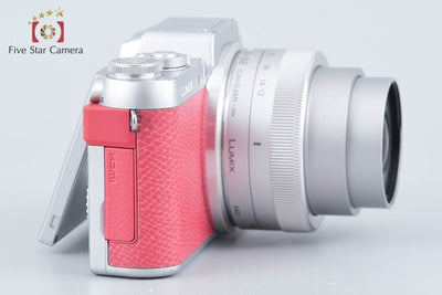 【中古】Panasonic パナソニック LUMIX DMC-GF7 ピンク + LUMIX G VARIO 12-32mm f/3.5-5.6 ASPH. MEGA O.I.S. H-FS12032