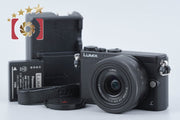 【中古】Panasonic パナソニック LUMIX DMC-GM1K ブラック レンズキット シャッター回数僅少