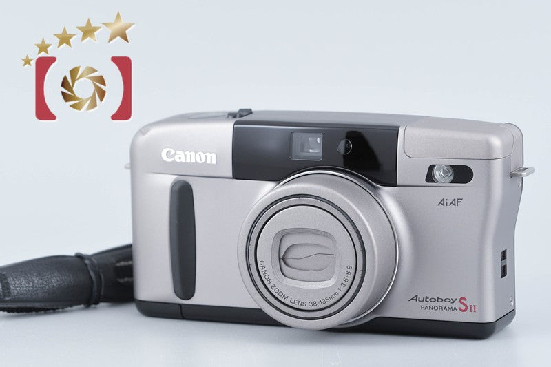 【中古】Canon キヤノン Autoboy S II PANORAMA コンパクトフィルムカメラ