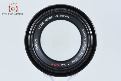 【中古】Canon キヤノン FD 55mm f/1.2 S.S.C.