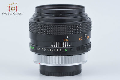 【中古】Canon キヤノン FD 55mm f/1.2 S.S.C.