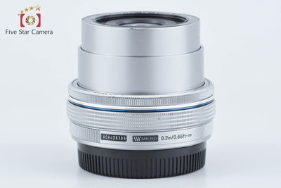 【中古】OLYMPUS オリンパス M.ZUIKO DIGITAL ED 14-42mm f/3.5-5.6 EZ シルバー