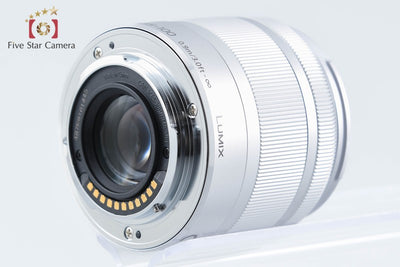 【中古】Panasonic パナソニック LUMIX G VARIO 35-100mm f/4-5.6 ASPH. MEGA O.I.S. H-FS35100 シルバー
