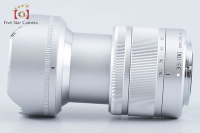 【中古】Panasonic パナソニック LUMIX G VARIO 35-100mm f/4-5.6 ASPH. MEGA O.I.S. H-FS35100 シルバー