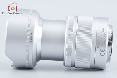 【中古】Panasonic パナソニック LUMIX G VARIO 35-100mm f/4-5.6 ASPH. MEGA O.I.S. H-FS35100 シルバー