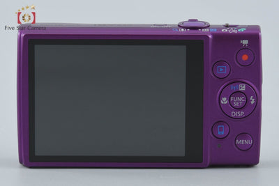 【中古】Canon キヤノン IXY 630 パープル コンパクトデジタルカメラ 元箱付き