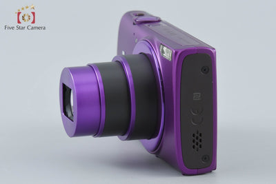 【中古】Canon キヤノン IXY 630 パープル コンパクトデジタルカメラ 元箱付き