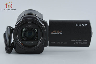 【中古】SONY ソニー HANDYCAM FDR-AX30 ビデオカメラ 元箱付き 多言語対応