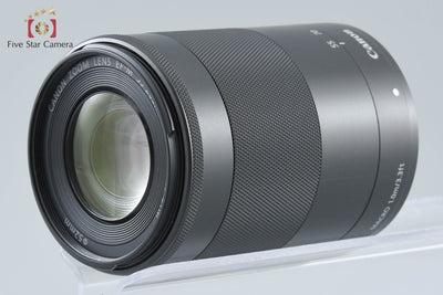 【中古】Canon キヤノン EF-M 55-200mm f/4.5-6.3 IS STM ブラック