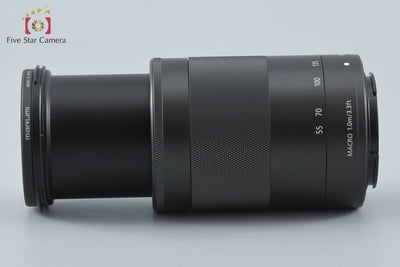 【中古】Canon キヤノン EF-M 55-200mm f/4.5-6.3 IS STM ブラック