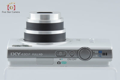 【中古】Canon キヤノン IXY 430F シルバー コンパクトデジタルカメラ