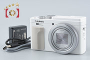 【中古】Panasonic パナソニック LUMIX DC-TZ95D ホワイト コンパクトデジタルカメラ