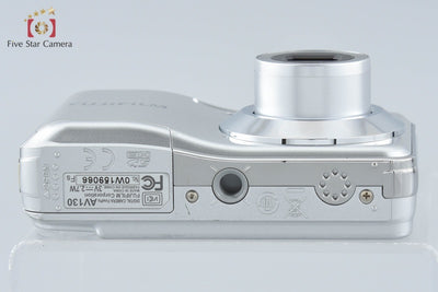 【中古】FUJIFILM 富士フイルム FinePix AV130 シルバー コンパクトデジタルカメラ