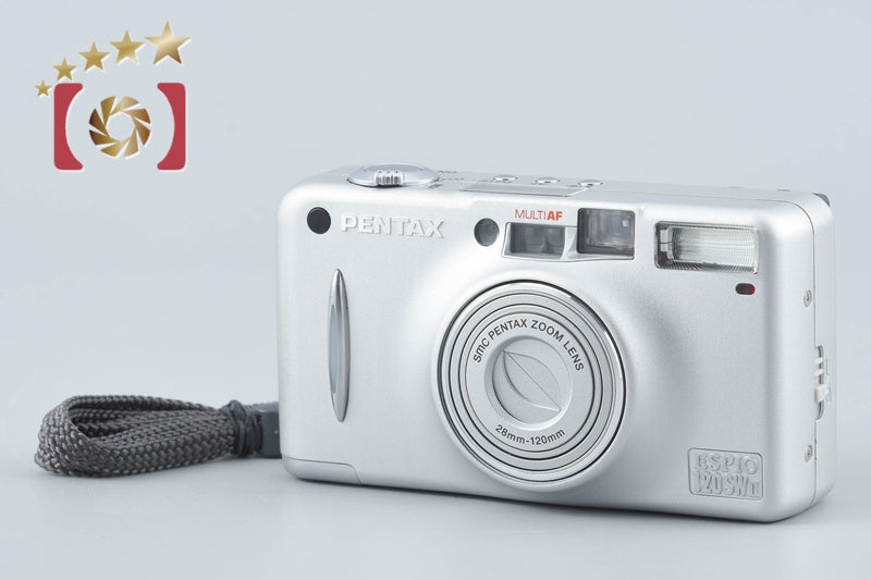 【中古】PENTAX ペンタックス ESPIO 120SWII シルバー コンパクトフィルムカメラ