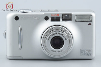 【中古】PENTAX ペンタックス ESPIO 120SWII シルバー コンパクトフィルムカメラ