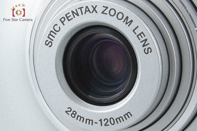 【中古】PENTAX ペンタックス ESPIO 120SWII シルバー コンパクトフィルムカメラ