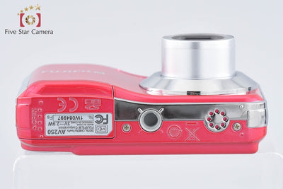 【中古】FUJIFILM 富士フイルム FinePix AV250 ピンク コンパクトデジタルカメラ
