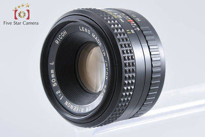 【中古】RICOH リコー XR RIKENON 50mm f/2 L ペンタックスKマウント