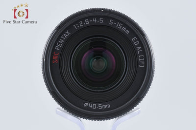 【中古】PENTAX ペンタックス SMC 5-15mm f/2.8-4.5 ED AL IF 02 STANDARD ZOOM Qマウント ブラック