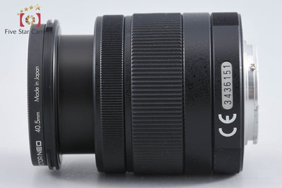 【中古】PENTAX ペンタックス SMC 5-15mm f/2.8-4.5 ED AL IF 02 STANDARD ZOOM Qマウント ブラック