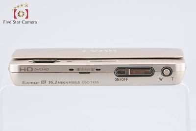 【中古】SONY ソニー Cyber-Shot DSC-TX55 ゴールド デジタルスチルカメラ