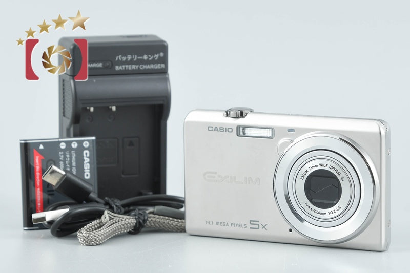【中古】Casio カシオ EXILIM EX-Z680 シルバー コンパクトデジタルカメラ
