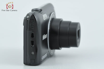 【中古】Nikon ニコン COOLPIX S3700 ブラック コンパクトデジタルカメラ