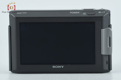 【中古】SONY ソニー Cyber-shot DSC-T77 ブラック デジタルスチルカメラ