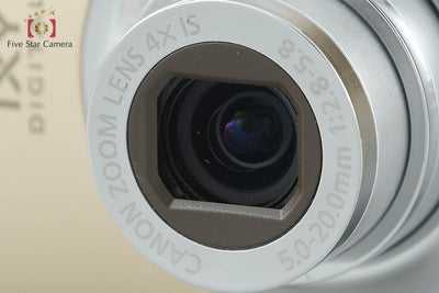 【中古】Canon キヤノン IXY Digital 510 IS ゴールド コンパクトデジタルカメラ