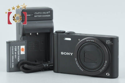 【中古】SONY ソニー Cyber-shot DSC-WX350 ブラック コンパクトデジタルカメラ 多言語対応