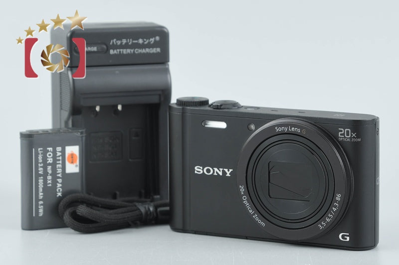 【中古】SONY ソニー Cyber-shot DSC-WX350 ブラック コンパクトデジタルカメラ 多言語対応