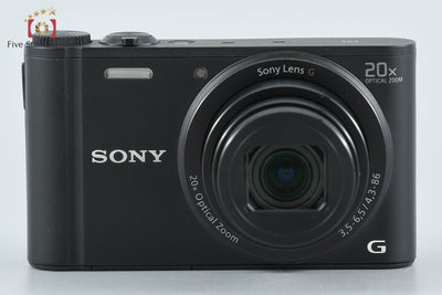 【中古】SONY ソニー Cyber-shot DSC-WX350 ブラック コンパクトデジタルカメラ 多言語対応