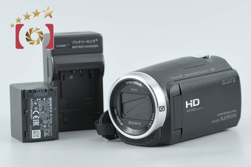 【中古】SONY ソニー ハンディカム HDR-CX675 ブラック デジタルビデオカメラ 多言語対応