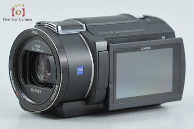 【中古】SONY ソニー HANDYCAM FDR-AX45A ブラック ビデオカメラ 元箱付き 多言語対応