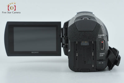 【中古】SONY ソニー HANDYCAM FDR-AX45A ブラック ビデオカメラ 元箱付き 多言語対応
