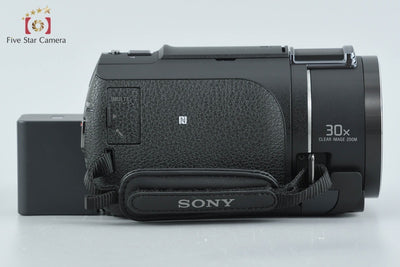 【中古】SONY ソニー HANDYCAM FDR-AX45A ブラック ビデオカメラ 元箱付き 多言語対応