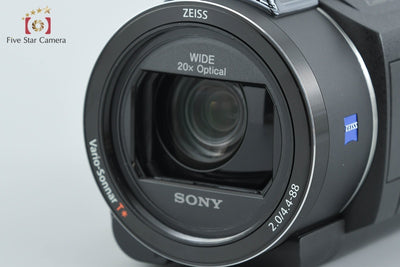 【中古】SONY ソニー HANDYCAM FDR-AX45A ブラック ビデオカメラ 元箱付き 多言語対応