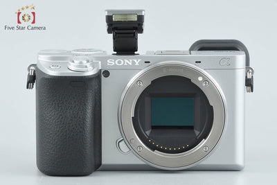 【中古】SONY ソニー α6400 ILCE-6400 ダブルズームレンズキット シルバー 元箱付き 多言語対応