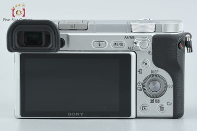 【中古】SONY ソニー α6400 ILCE-6400 ダブルズームレンズキット シルバー 元箱付き 多言語対応