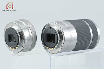 【中古】SONY ソニー α6400 ILCE-6400 ダブルズームレンズキット シルバー 元箱付き 多言語対応