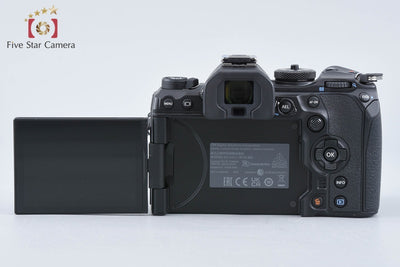 【中古】OM SYSTEM (OLYMPUS) オーエム システム OM-1 Mark II ブラック ミラーレス一眼カメラ シャッター回数僅少 元箱付き